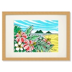 Art Print A4（Kailua Sky）with Frame