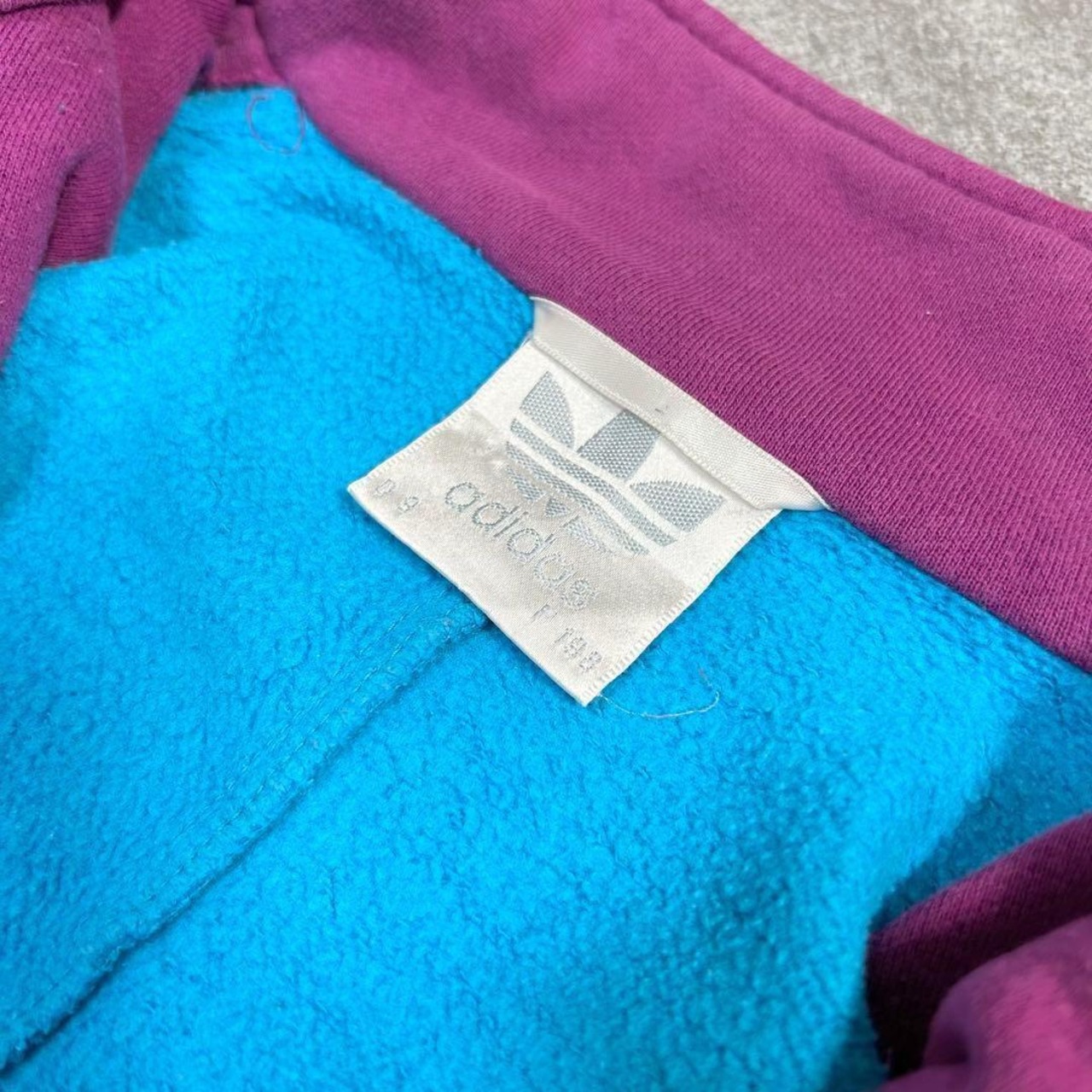 【神配色】アディダス トラックジャケット 80s 銀タグ ゆるだぼ ラグラン