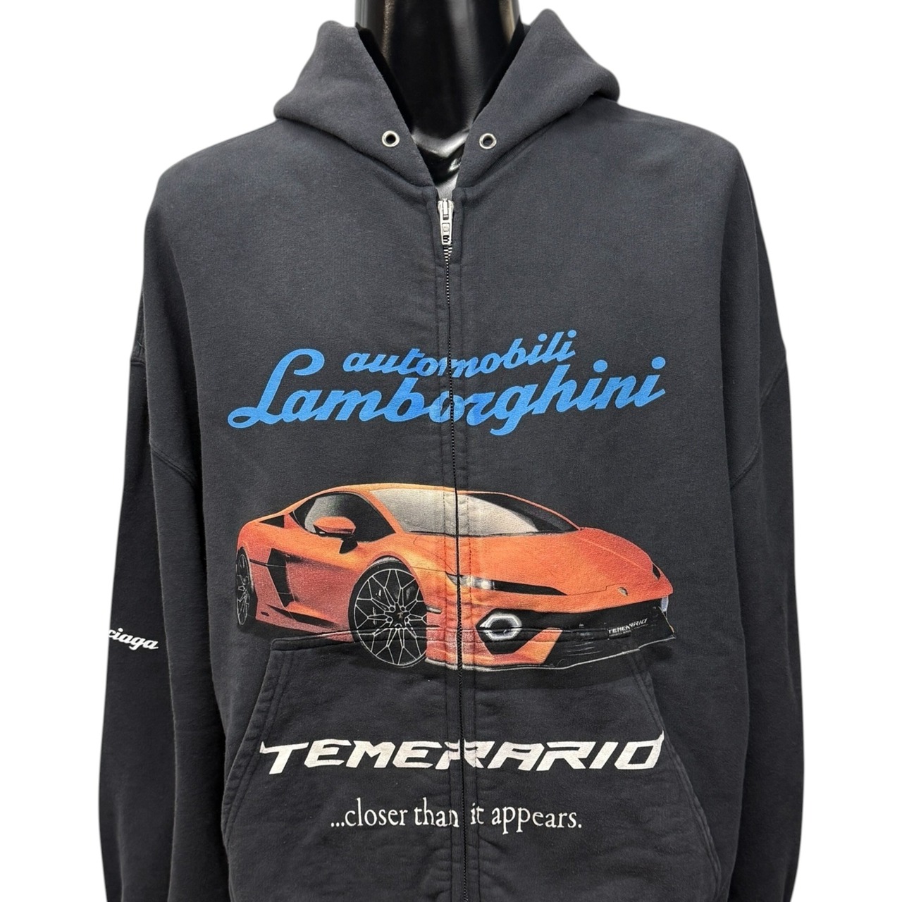 【BALENCIAGA × LAMBORGHINI】 バレンシアガ × ランボルギーニ ジップアップパーカー