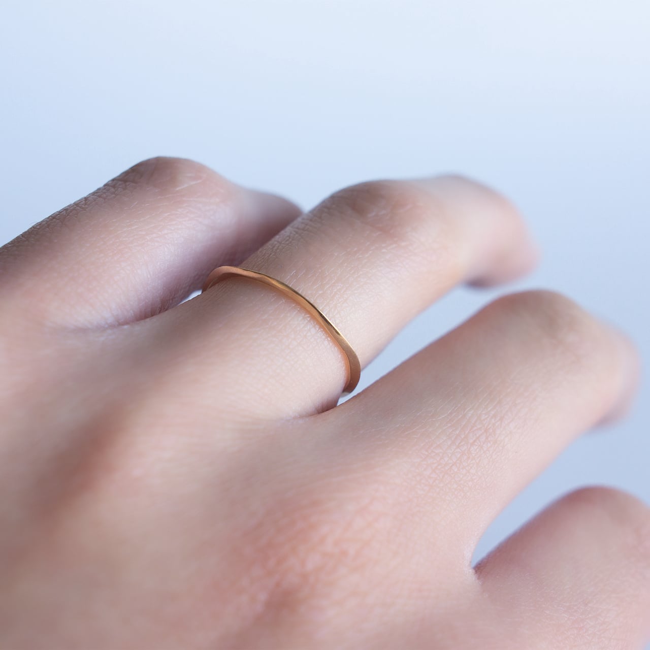 ディスクリング K18 | Kumiko Taya jewelry