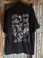 HAYATO×BSKK TEE BLACK