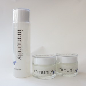化粧水1本＋クリーム2個＜たっぷり保湿セット＞　（Immunity H＋）
