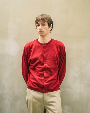 refomed "NEXT MAN CARDIGAN〔RED〕"