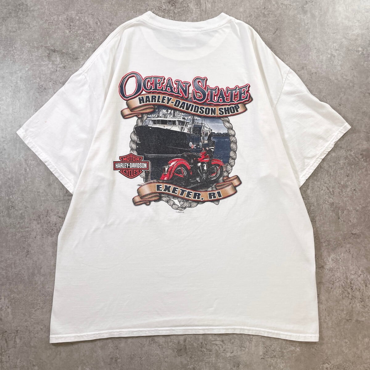 Harley-Davidson ハーレーダビッドソン ロゴプリントTシャツ メンズXL