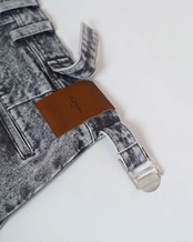 【#Re:room】TWO TUCK WIDE DENIM PANTS［REP321］