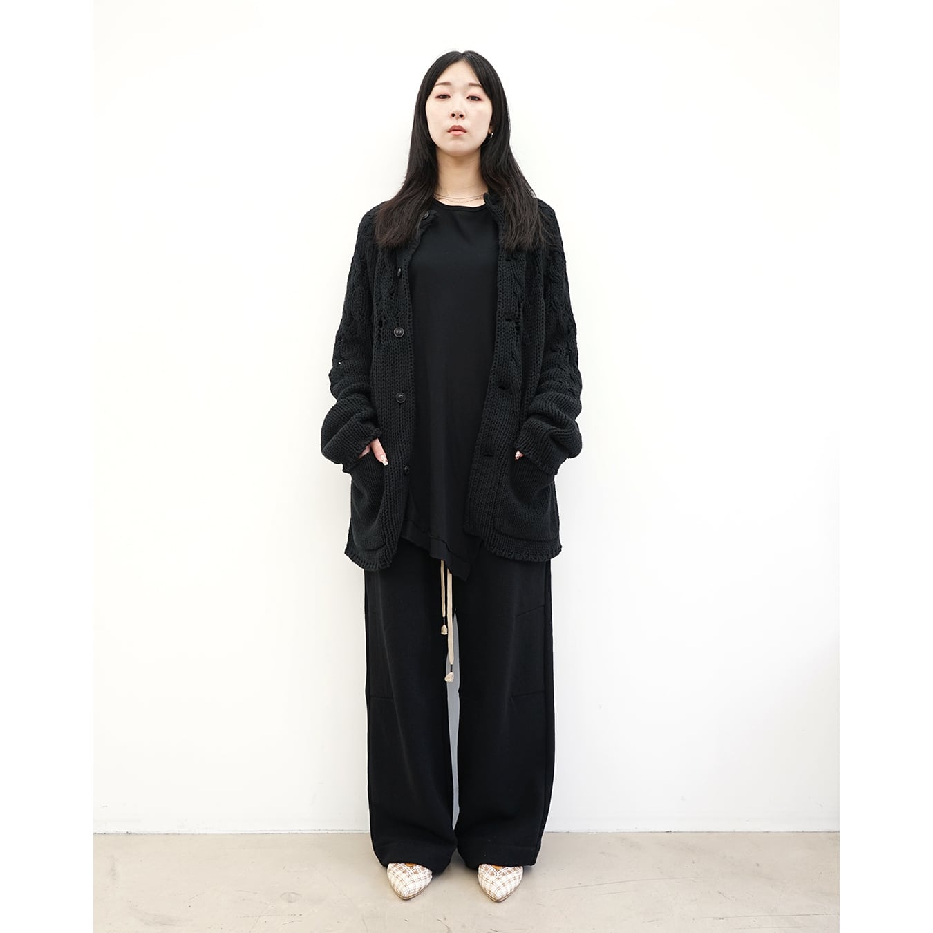 Professor.E ](プロフェッサーイー) 25FW-PE-KT-06 Knit Cardigan