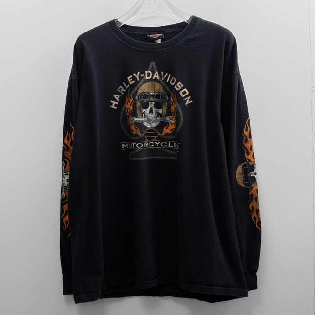 Harley Davidson " Motorcycles L/S " Original Tag 2X 【E12-217】