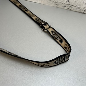 FENDI フェンディ  セレリア レザー ショルダーバッグ ブラウン A-10087