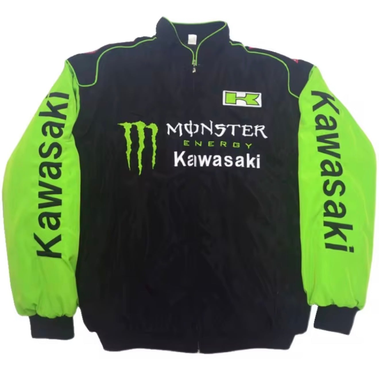 モンスター エナジー レーシング ジャケット ブルゾン ブルゾン 刺繍