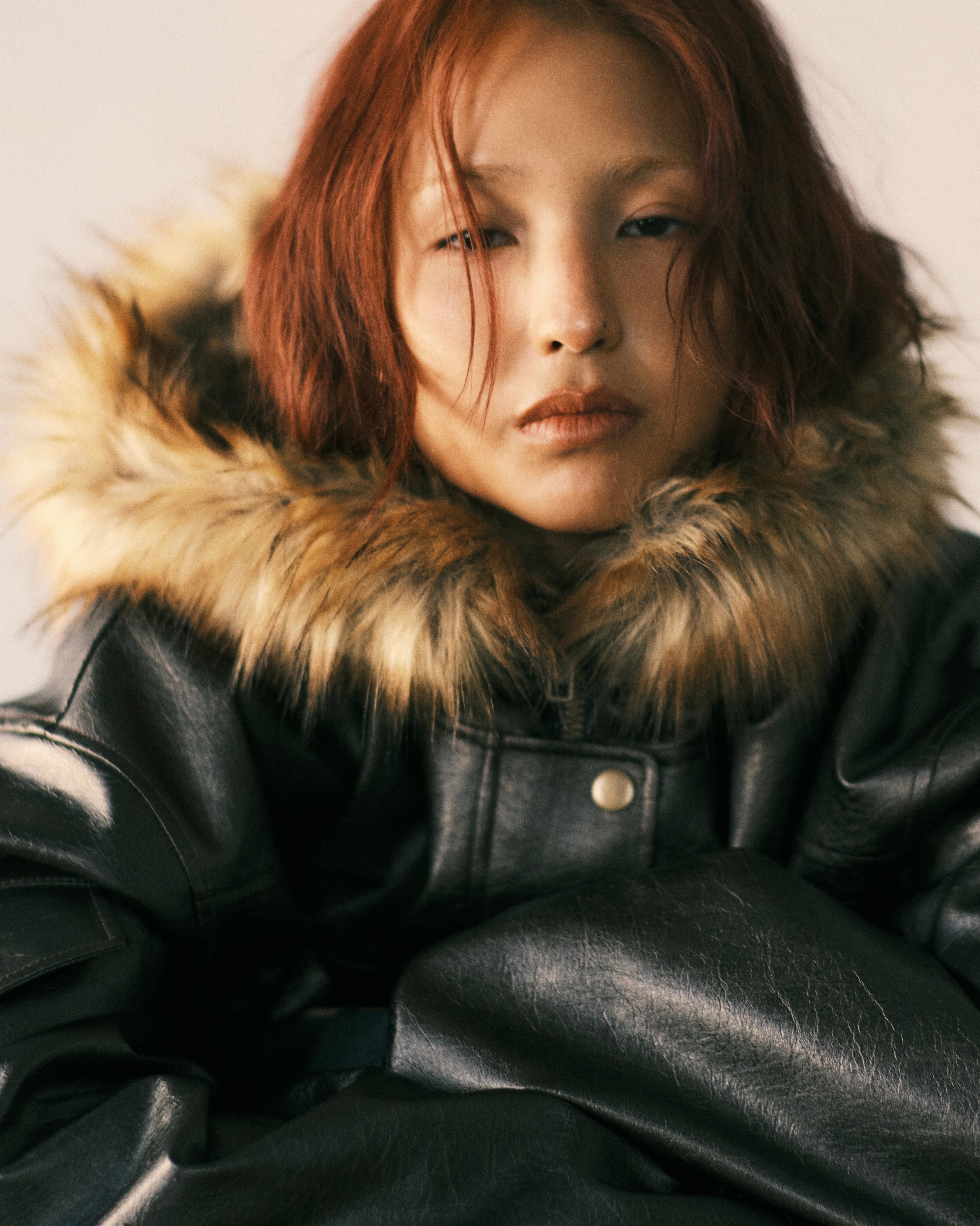 Frostage leather jacket / brn | UNMAPPED