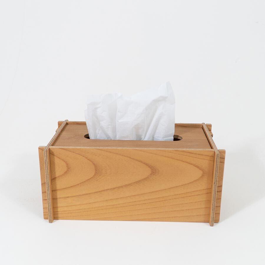 展示品特価】木製ティッシュケース【1点限り】 | WOODWORK CENTER