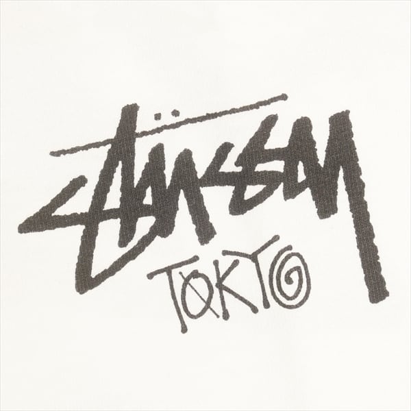 Size【XL】 STUSSY ステューシー STOCK TOKYO TEE WHITE 東京限定T