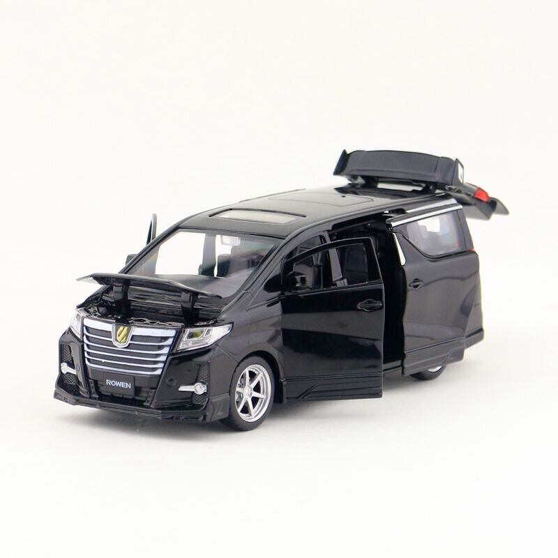 送料無料 1/32 トヨタ・アルファード ALPHARD 高級ミニバン ROWEN