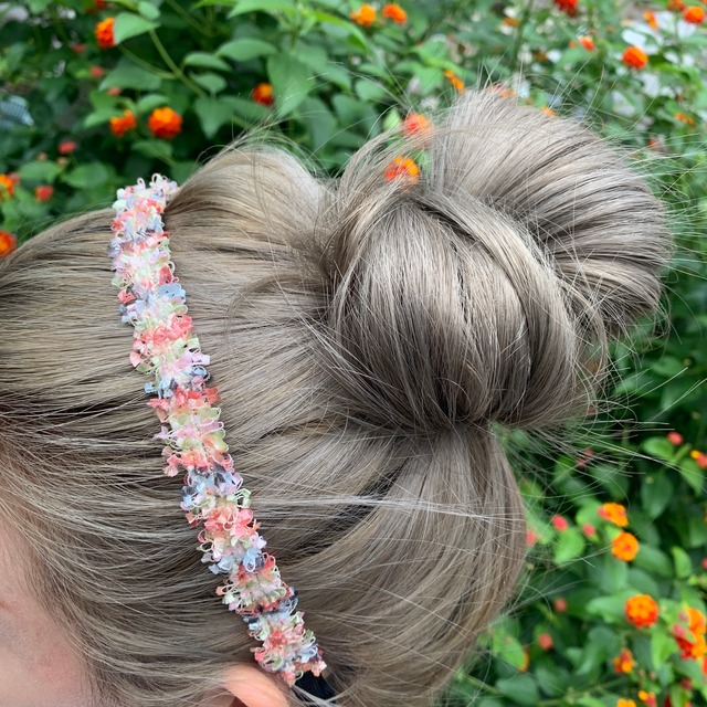 ツィードカチューシャ