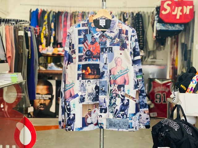 BORN X RAISED HERM ALL OVER PRINT COACH JACKET MEDIUM 40KD4816