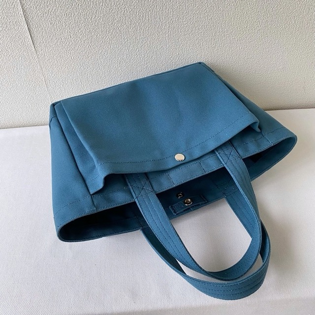 【全9色】「ふっくらトート」小サイズ／倉敷帆布 8号帆布【受注制作】