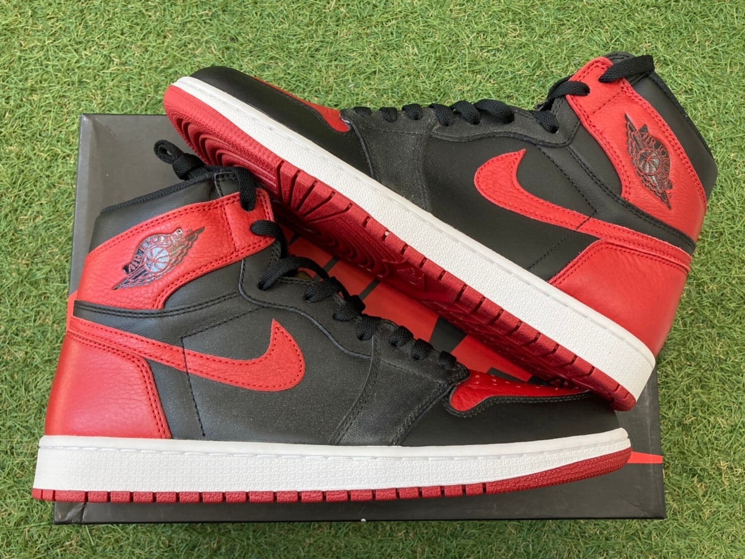 NIKE AIR JORDAN 1 RETRO HIGH OG BRED BANNED 28.5cm 555088-001 AIR JORDAN 1 high retro OG Bred To 28.5
