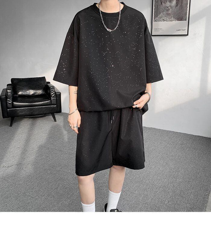 新品未使用V TWELVE ブラック半袖とショートパンツセットMサイズ