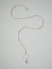 【Jewelry】"Stone on the Beach" Necklace 005(Pink)