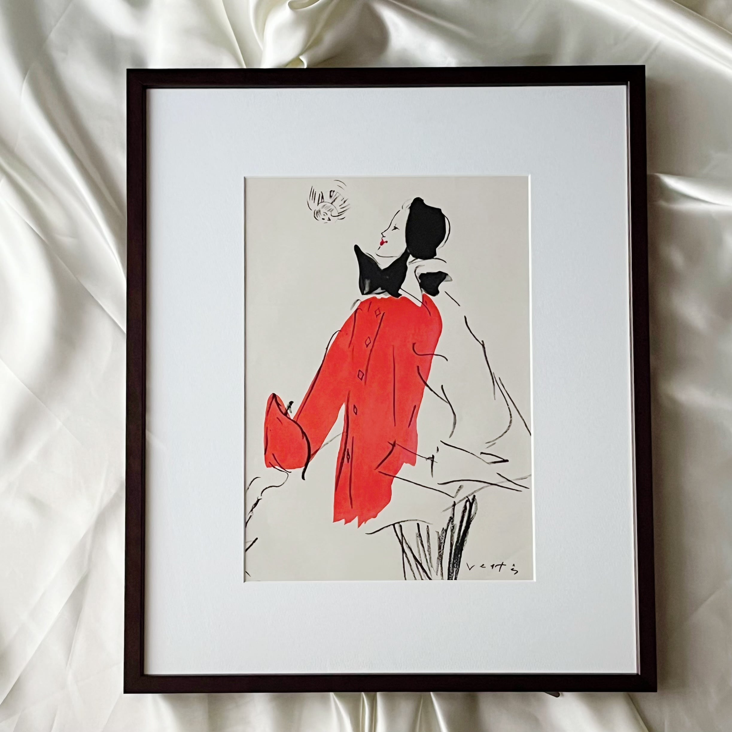 1949 広告>Marcel Vertes マルセル ヴェルテス イラスト 1949 広告>Marcel Vertes マルセル ヴェルテス イラスト