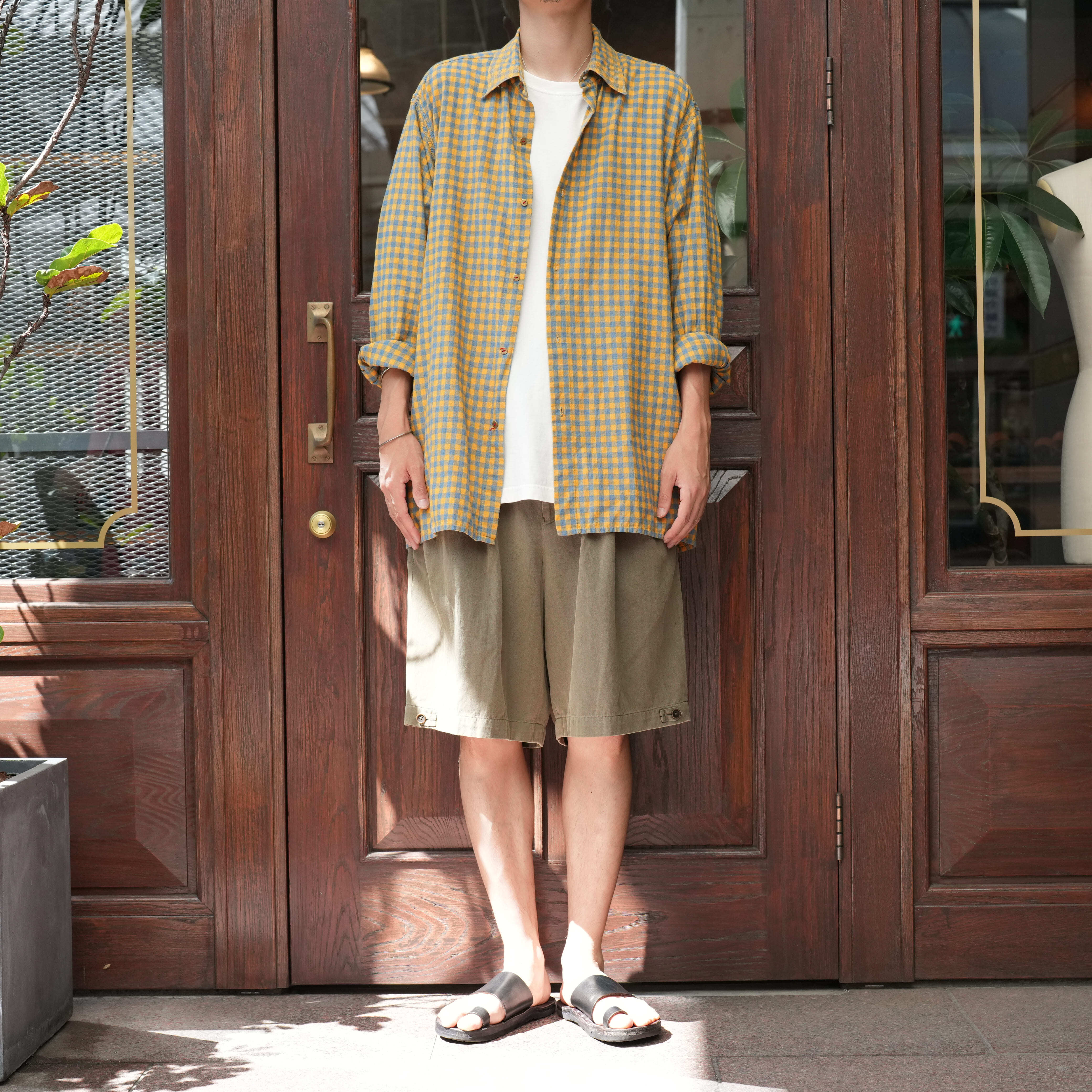 MAATEE&SONS for khaki SHORT TROUSER ドゥルン MAATEE&SONS for khaki 