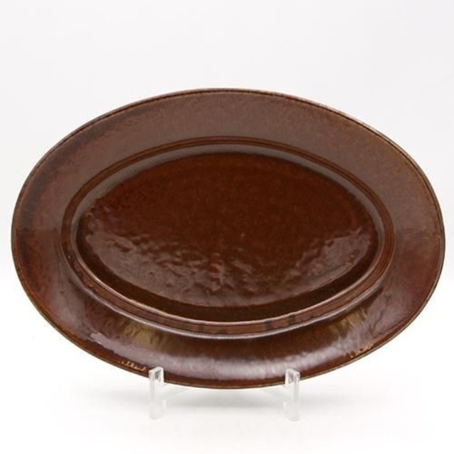 ファブールSP28㎝オーバル(茶)