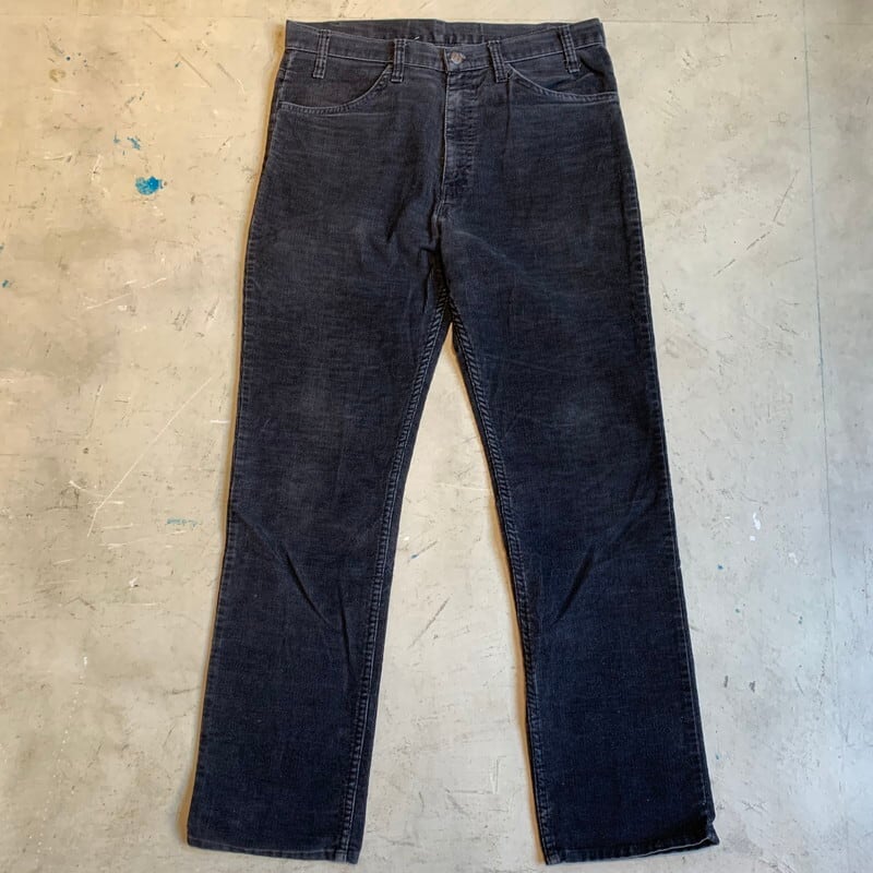 80's Levi's リーバイス 519-1558 ブラックコーデュロイパンツ ストレート 白タグ スモールe 89年 USA製 W34 希少  ヴィンテージ BA-1324 RM1693H | agito vintage powered by BASE