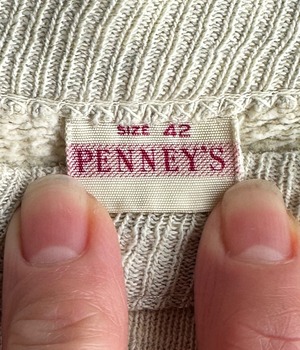 -PENNY'S- Vintage 50s 42 Sweat