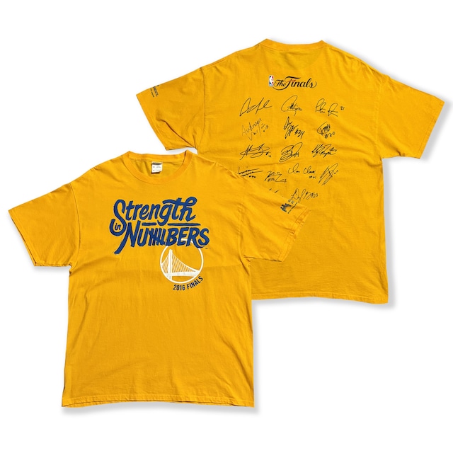 Golden State Warriors -2016 NBA FINALS- Printed T-Shirt. JERZEES