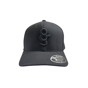 8G SHOOT logo classic baseball-cap  -ALL-BLACK-