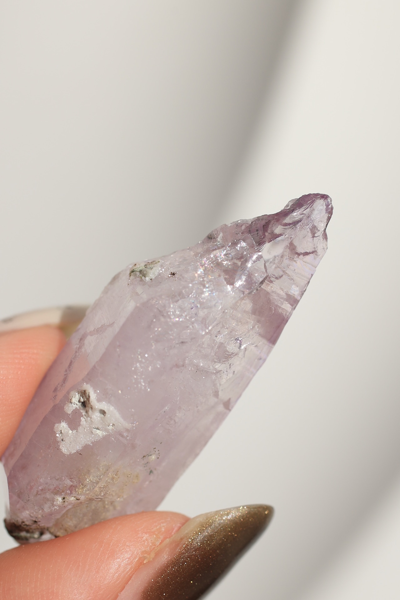 エンハイドロ(水入り)ベラクルスアメジストEnhydro Veracruz Amethyst|天然石 鉱物 パワーストーン|EV-A-003