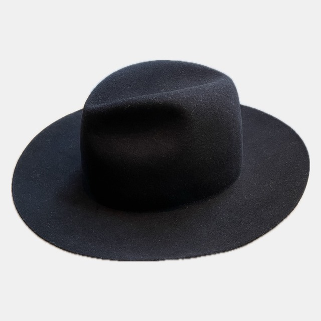 【COMESANDGOES】8cm TRAVELLER HAT (A)_BLACK