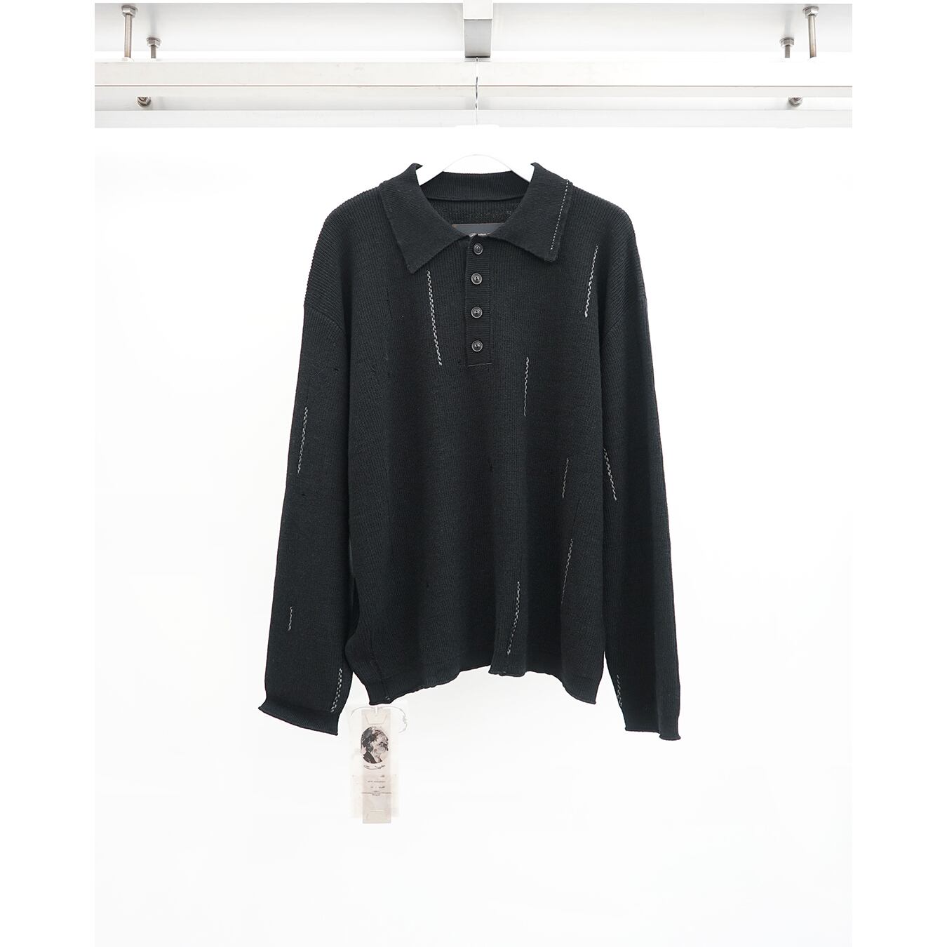 Professor.E ](プロフェッサーイー) 25FW-PE-KT-03 Aged Polo | Clique