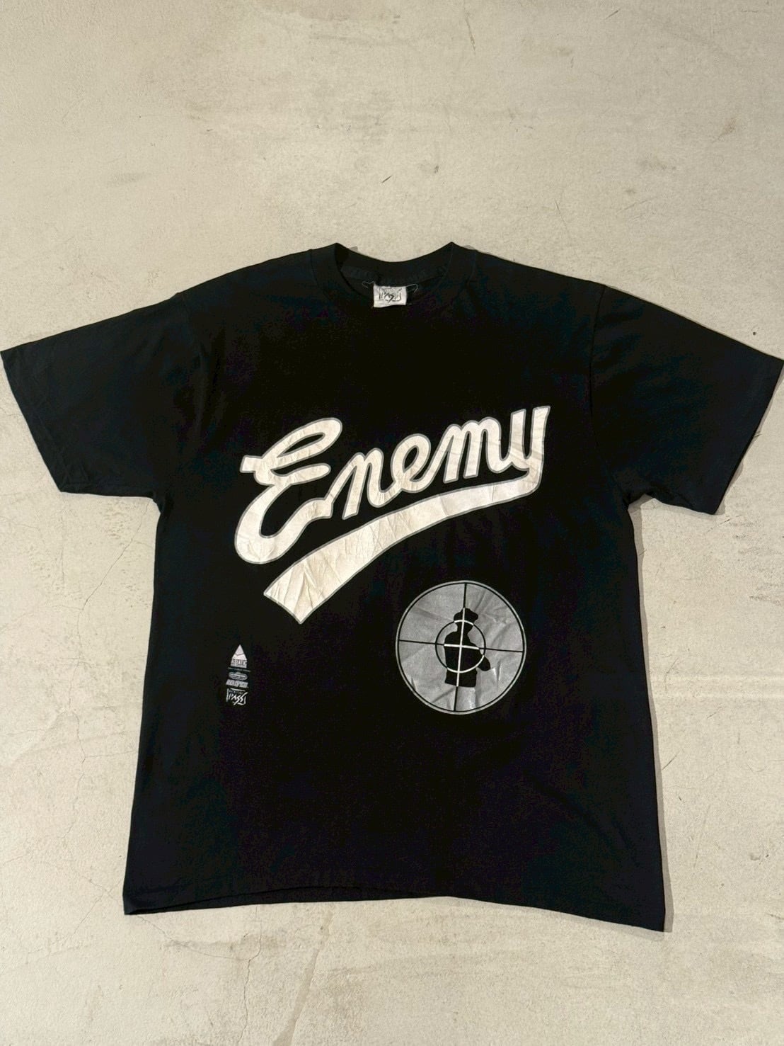 VINTAGE 90's PUBLIC ENEMY BACKSTAGE PASS 両面プリント T-SHIRT