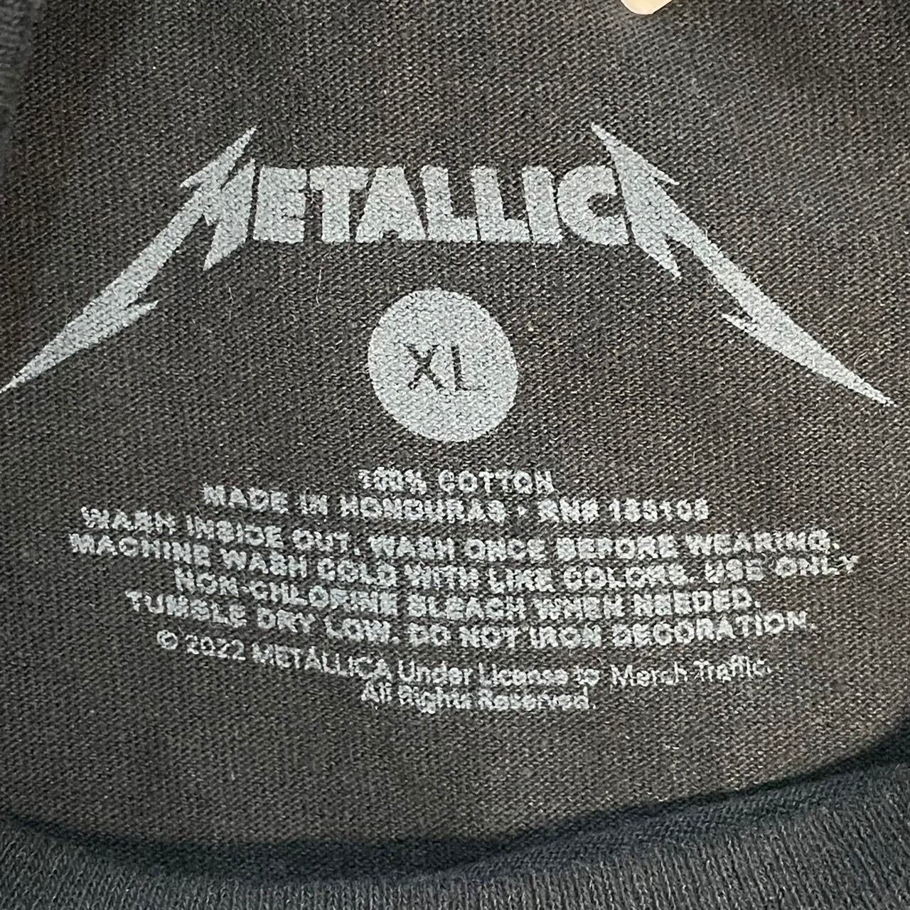 正規品/新品 METALLICA Tシャツ XXL