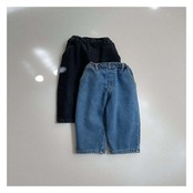 【取寄】minirobe ダーツデニムパンツ｜冬服｜韓国子供服