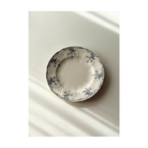 Longwy ロンウィー / “LORRAIN” レリーフの入った平皿プレート d