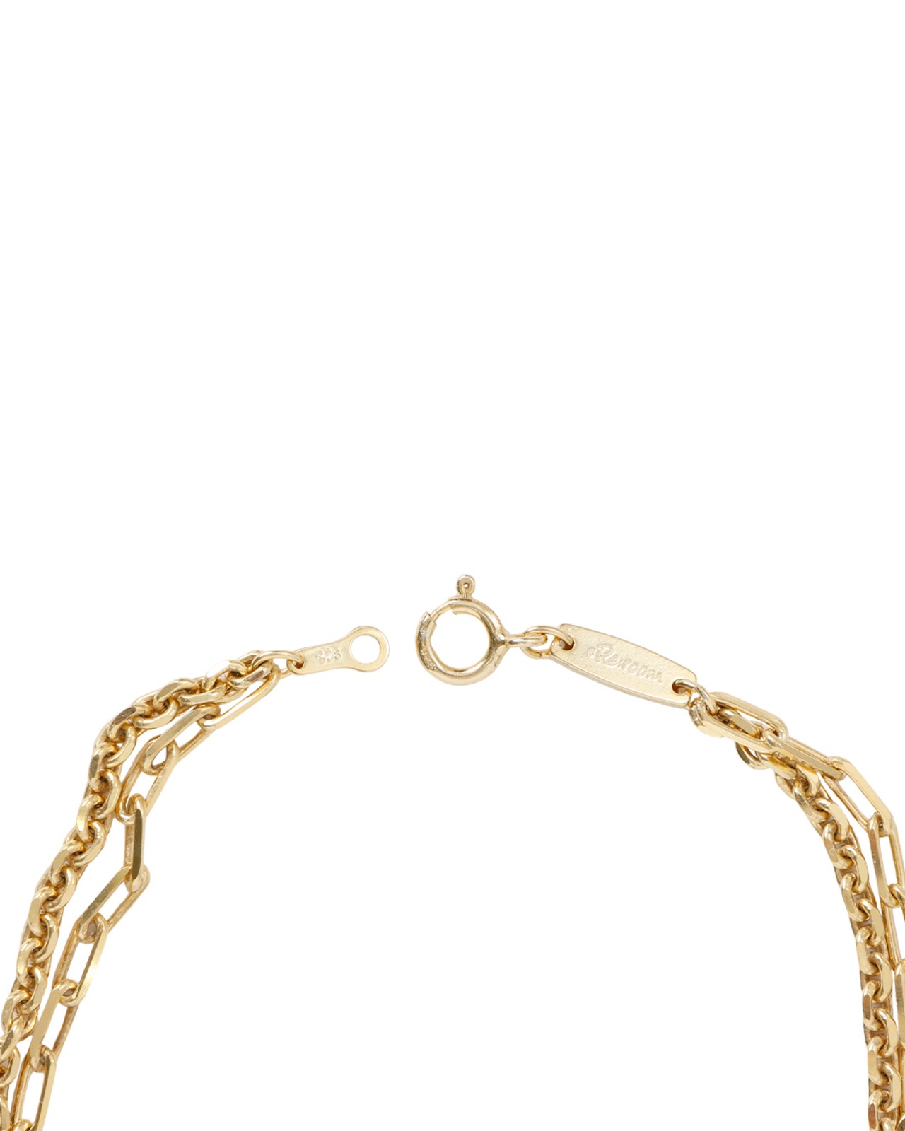 【#Re:room】W CHAIN BRACELET［REA243］