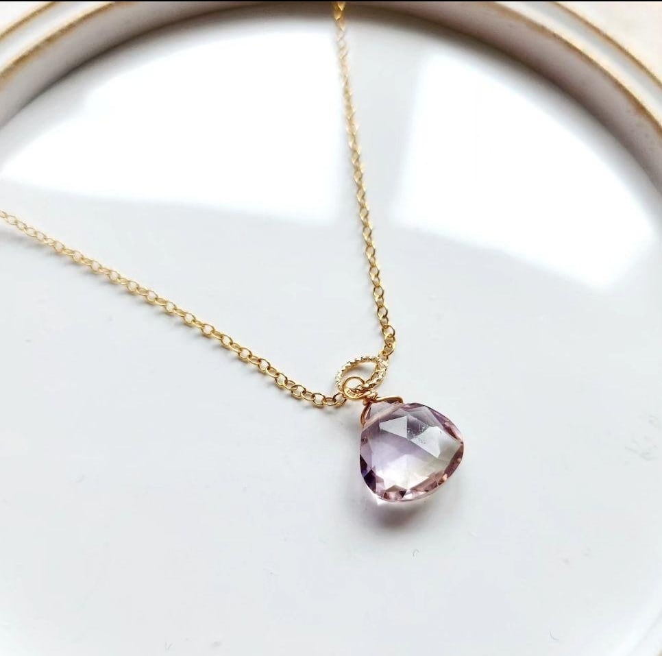 アメトリンのキャンディヘアゴム✩.*˚天然石×ヘアゴム 【公式通販】