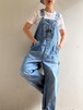1950s Vintage Art Damage Denim Overall