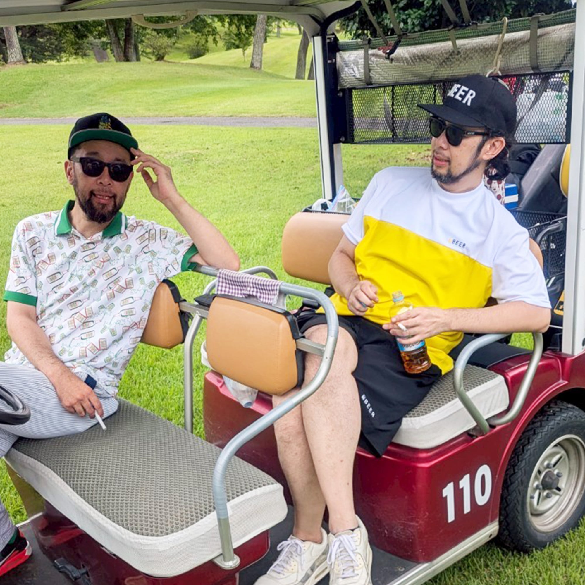 BEERゴルフ モックネックTシャツ | BEER