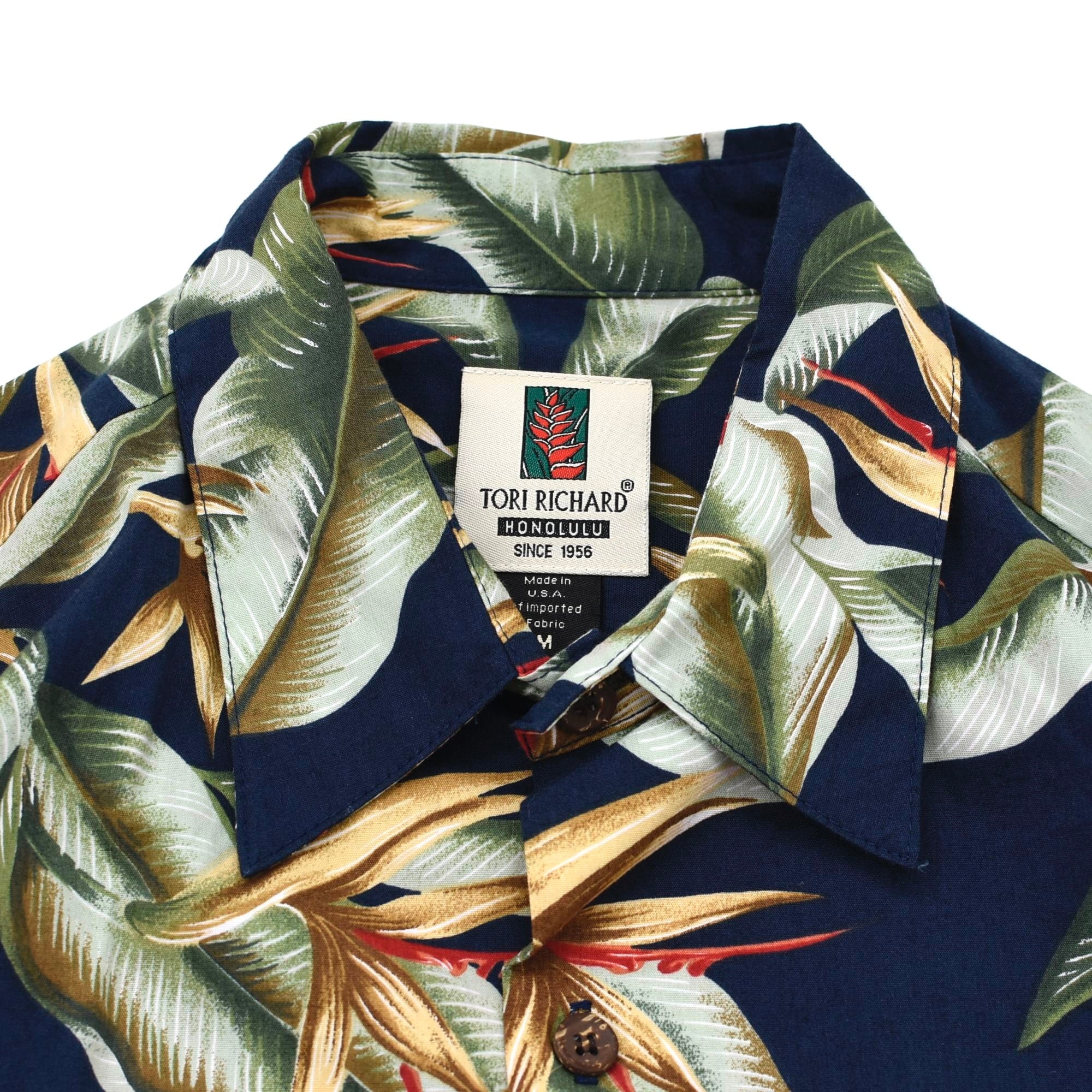 90s〜 TORI RICHARD all over pattern aloha shirt Made in USA | 古着屋 grin days  memory 【公式】古着通販 オンラインストア