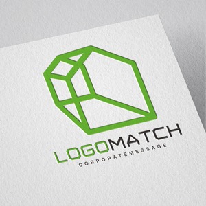 住宅の骨格のロゴ