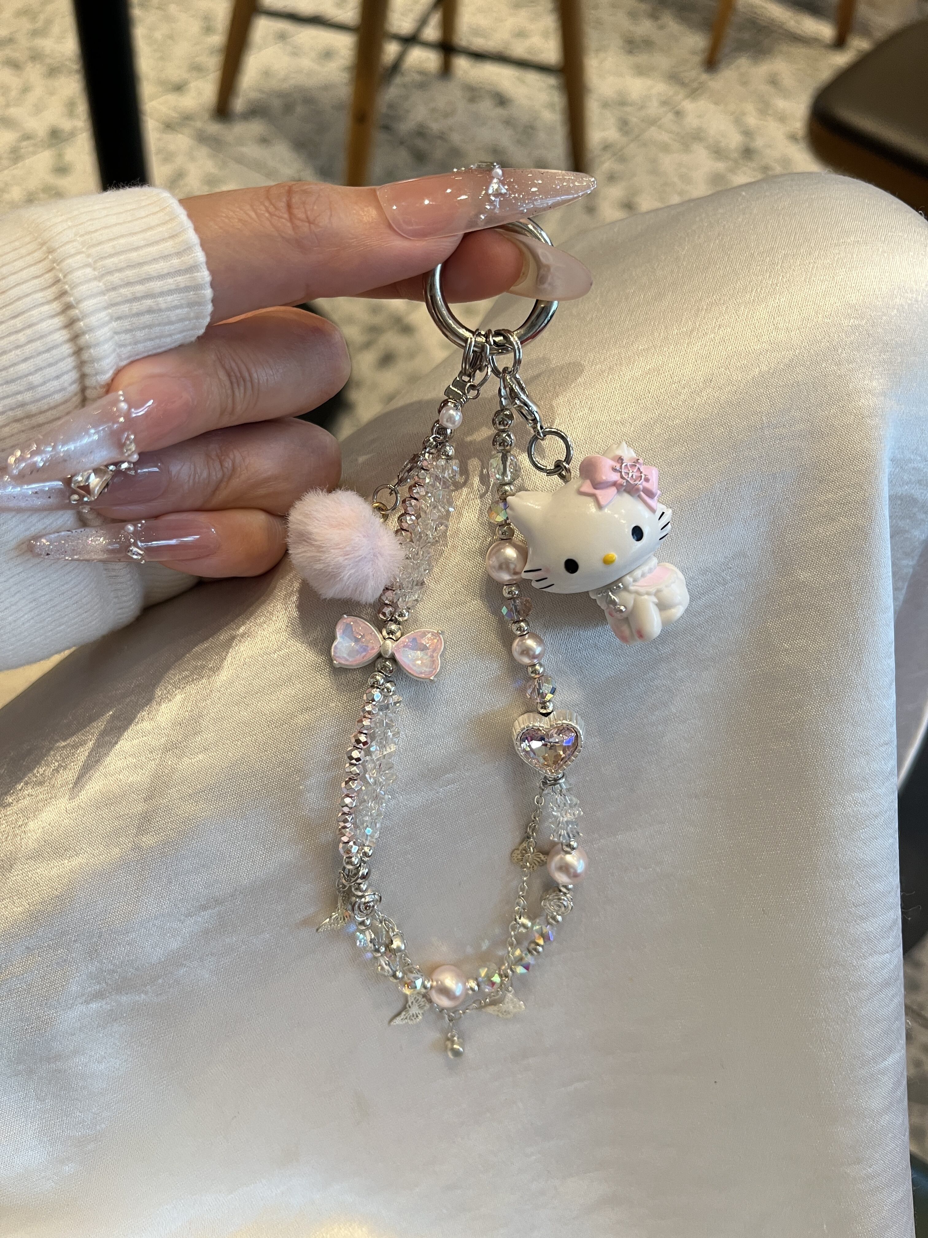 オリジナル手作りビーズストラップ PK3