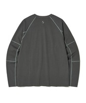 CONTRAST WONDER LONG SLEEVE T-SHIRT_CHARCOAL
