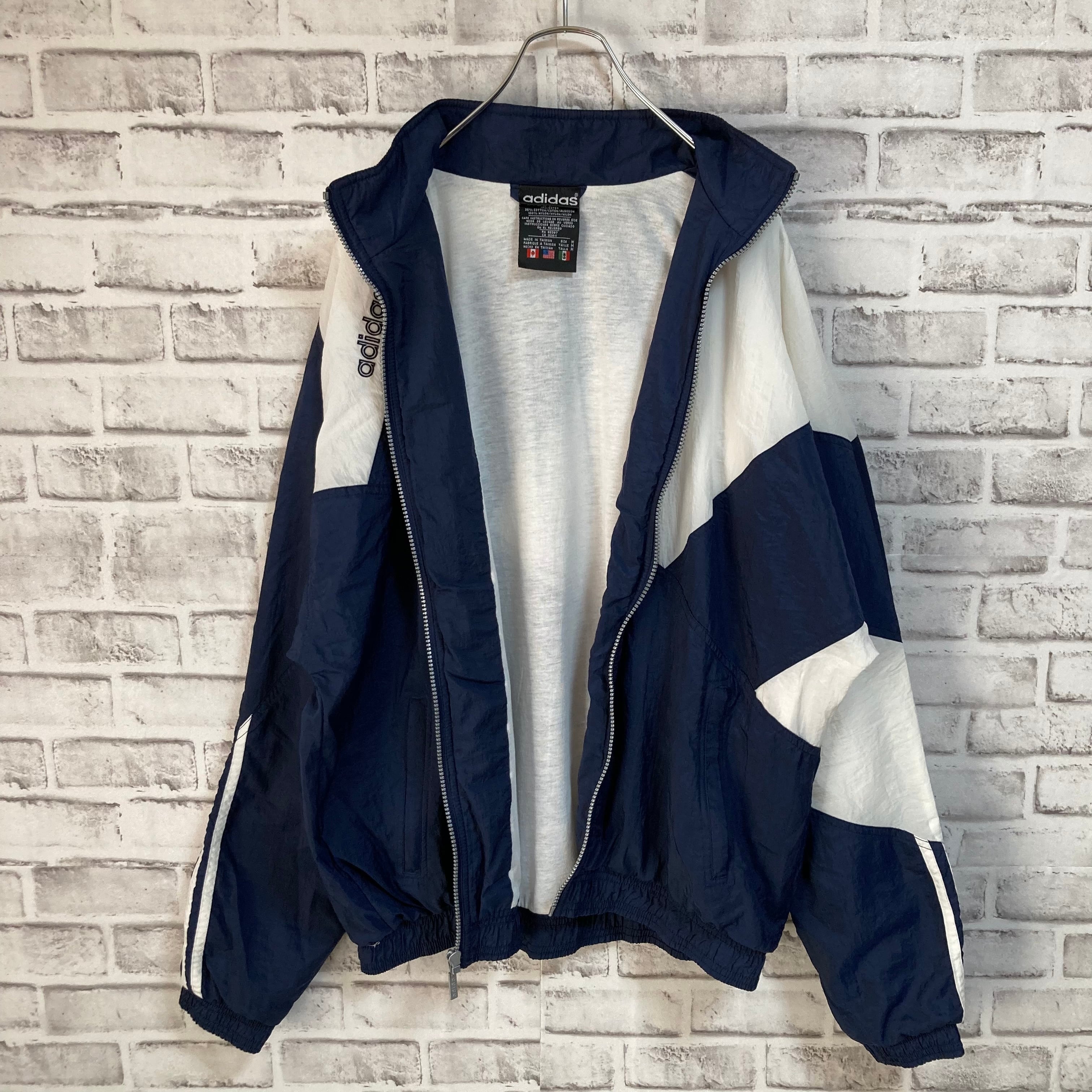 adidas】90s Nylon Jacket L相当 USA規格 アディダス 切替