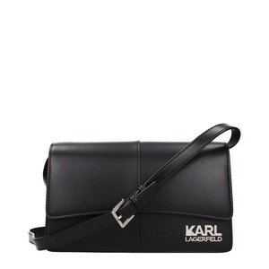 KARL LAGERFELD カールラガーフェルド レディース クロスボディバッグ ポリウレタン ブラック