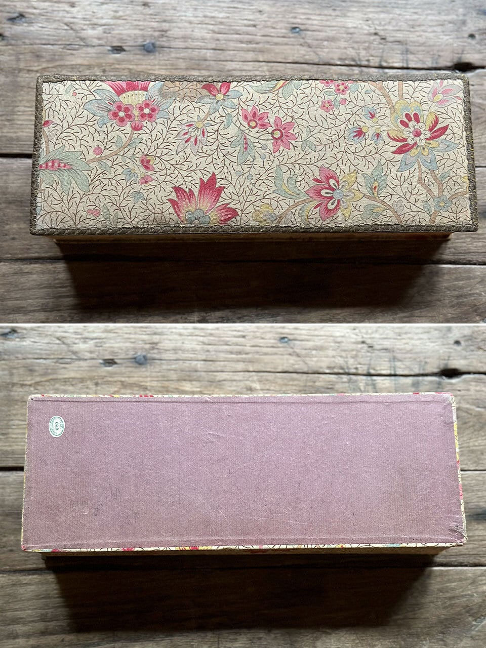 花柄 カルトナージュ | Brocante de La Cocotte （フランス