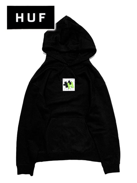 HUF パーカー XXL 黒