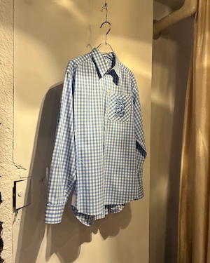 TSTS 【TSTS GINGHAM SHIRT -SAXE BLUE GINGHAM-】